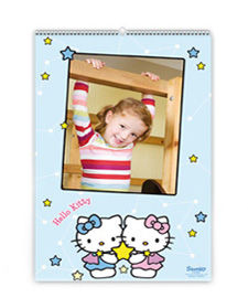 Calendario con fotos Hello Kitty